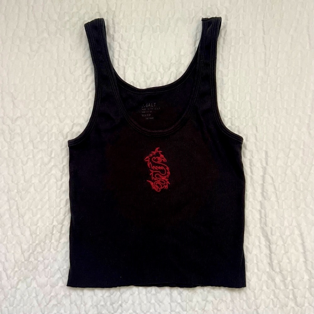 Brandy Melville John Galt Dragon Tank Top